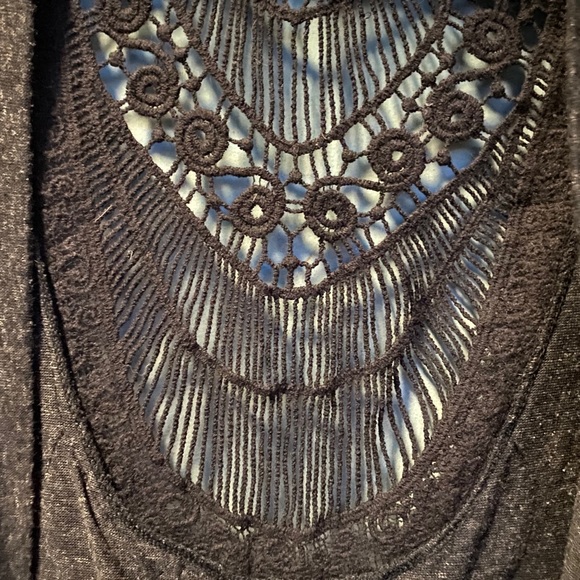 Rewind Lightweight Heather Gray Cardigan | Women’s Size Large - Picture 3 of 4